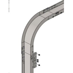 Coude convexe VE - 508x48 - GP2