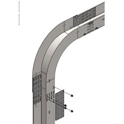 Coude convexe VE - 316x96 - GP4