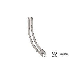 Coude concave VI pour GP2 - 51x48