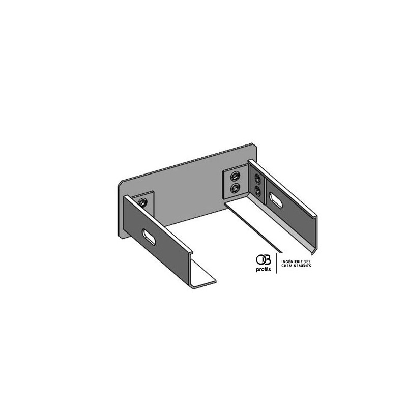 Embout fin de section pour CDC et Goulotte PVC UV -  60x150