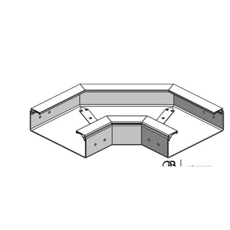 Coude à 90° - 300x100 - PVC UV