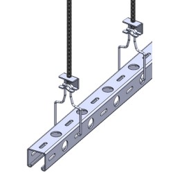 Canal luminaire 41x41 - 6ML