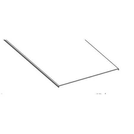 Couvercle pour CDC PVC UV et goulotte PVC UV - Larg. 600