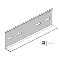 Eclisse cornière PVC M1 UV - Haut. 100