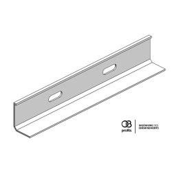 Eclisse cornière PVC M1 UV - Haut.  60