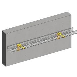 Equerre fixation pour CDC fil ou tôle - Long. 153