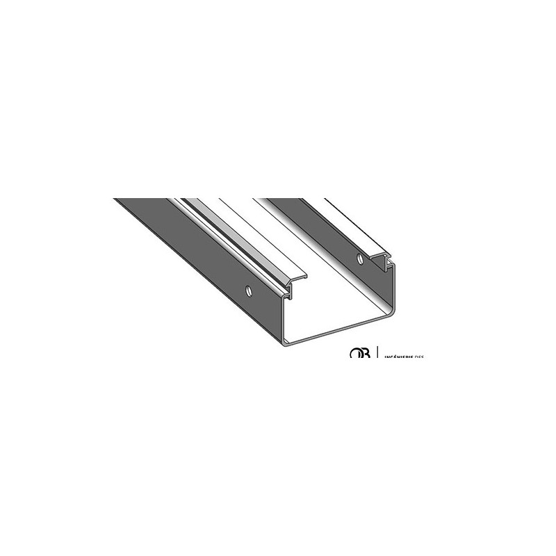 Goulotte pleine - 100x60 - GP2 PVC UV