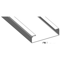 Goulotte pleine - 400x100 - GP3 PVC UV