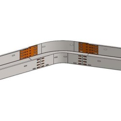 Coude à 135° pour GP4 - 412x96