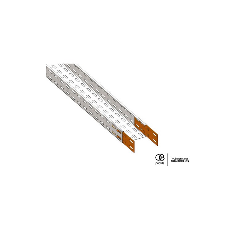 Chemin de câbles tôle tertiaire - 99x48 - OBR2T