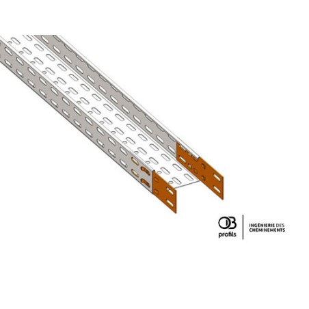 Chemin de câbles tôle tertiaire - 99x48 - OBR2T