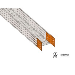 Chemin de câbles tôle pré-éclissé - 147x96 - OBR4 PE