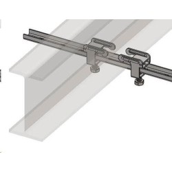 Rail de fixation - Long. 400