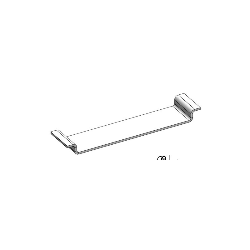 Renfort Inox pour couvercle PVC - 200x60 et 200x100 - Inox 304L