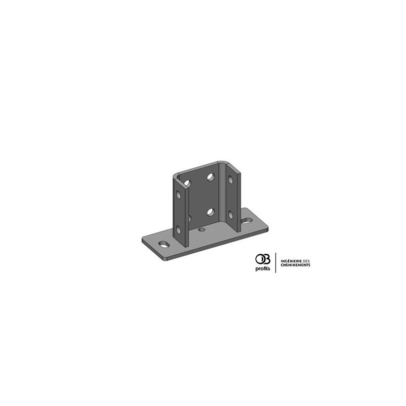 Socle pour rail 82